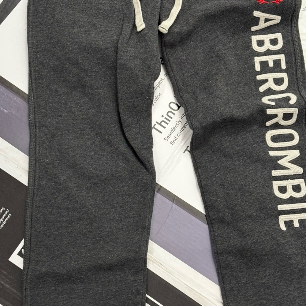 Abercrombie & Fitch Kids Charcoal Joggers